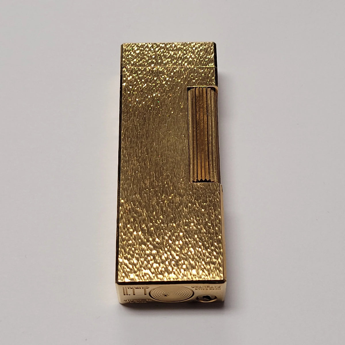Alfred Dunhill Rollagas Gold Plated & Fine Bark