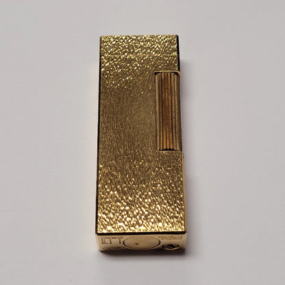 Alfred Dunhill Rollagas Gold Plated & Fine Bark