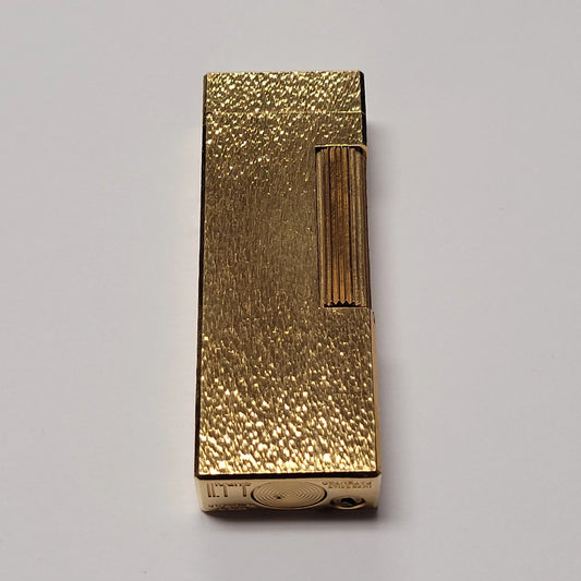 Alfred Dunhill Rollagas Gold Plated & Fine Bark