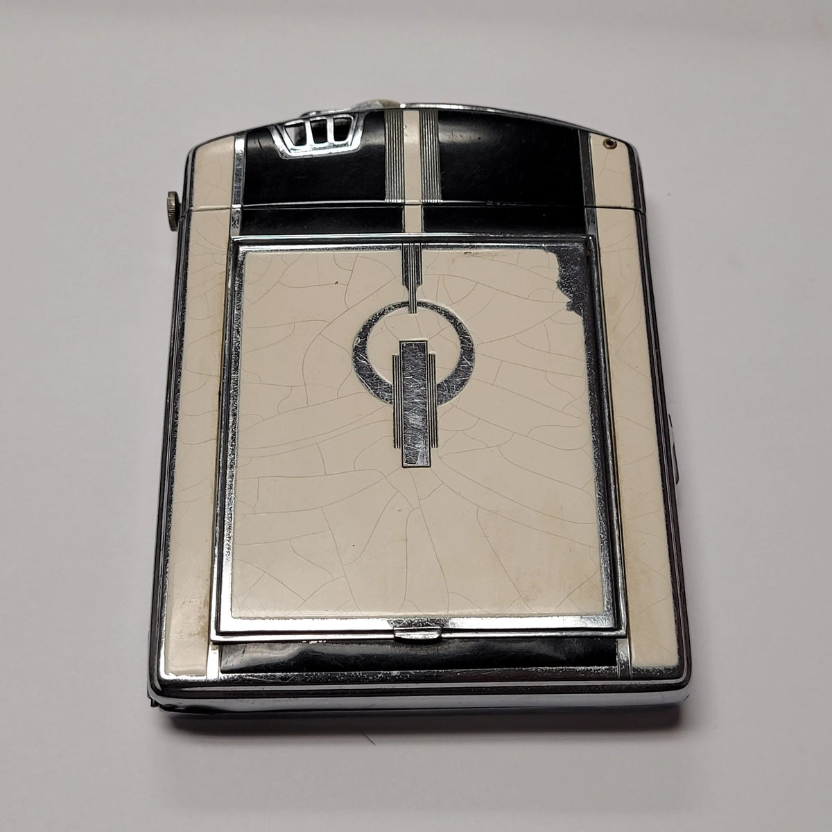 1930s Ronson Royalpact Enameled Case-Lighter