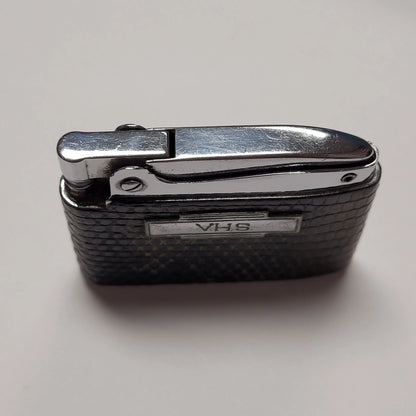1940s Ronson Adonis Green Leather Wrap Lighter