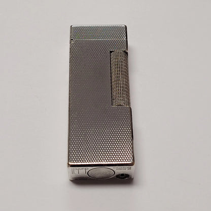 Alfred Dunhill Rollagas Silver Plated Barley Lighter