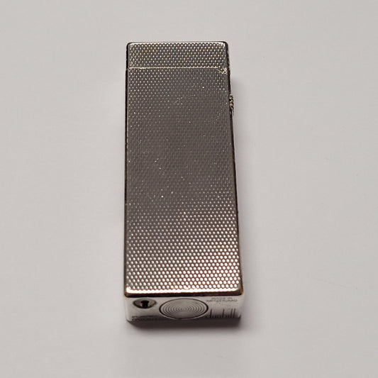 Alfred Dunhill Rollagas Silver Plated Barley Lighter