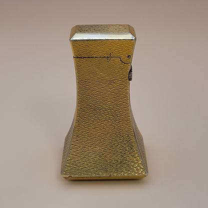 Alfred Dunhill Wheatsheaf Fish Scales Table Lighter