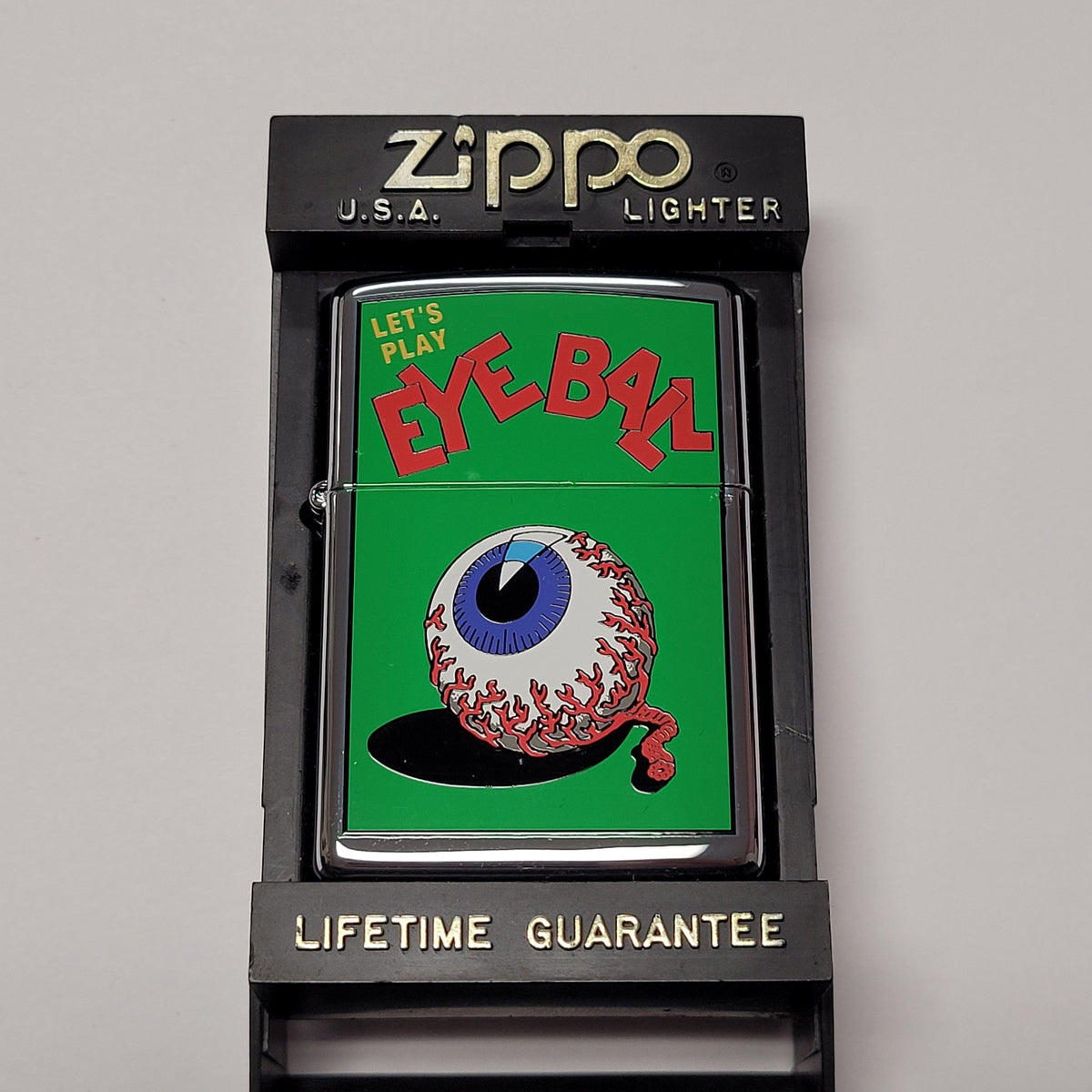 Zippo 2001 Barrett Smythe Eyeball Lighter
