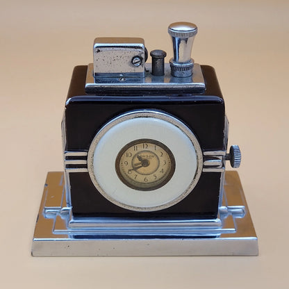 1930s Ronson Touch Tip & Watch Combination Lighter