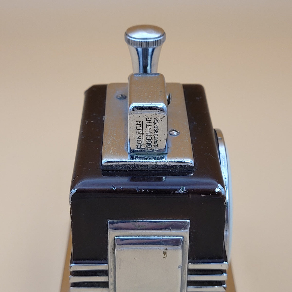 1930s Ronson Touch Tip & Watch Combination Lighter