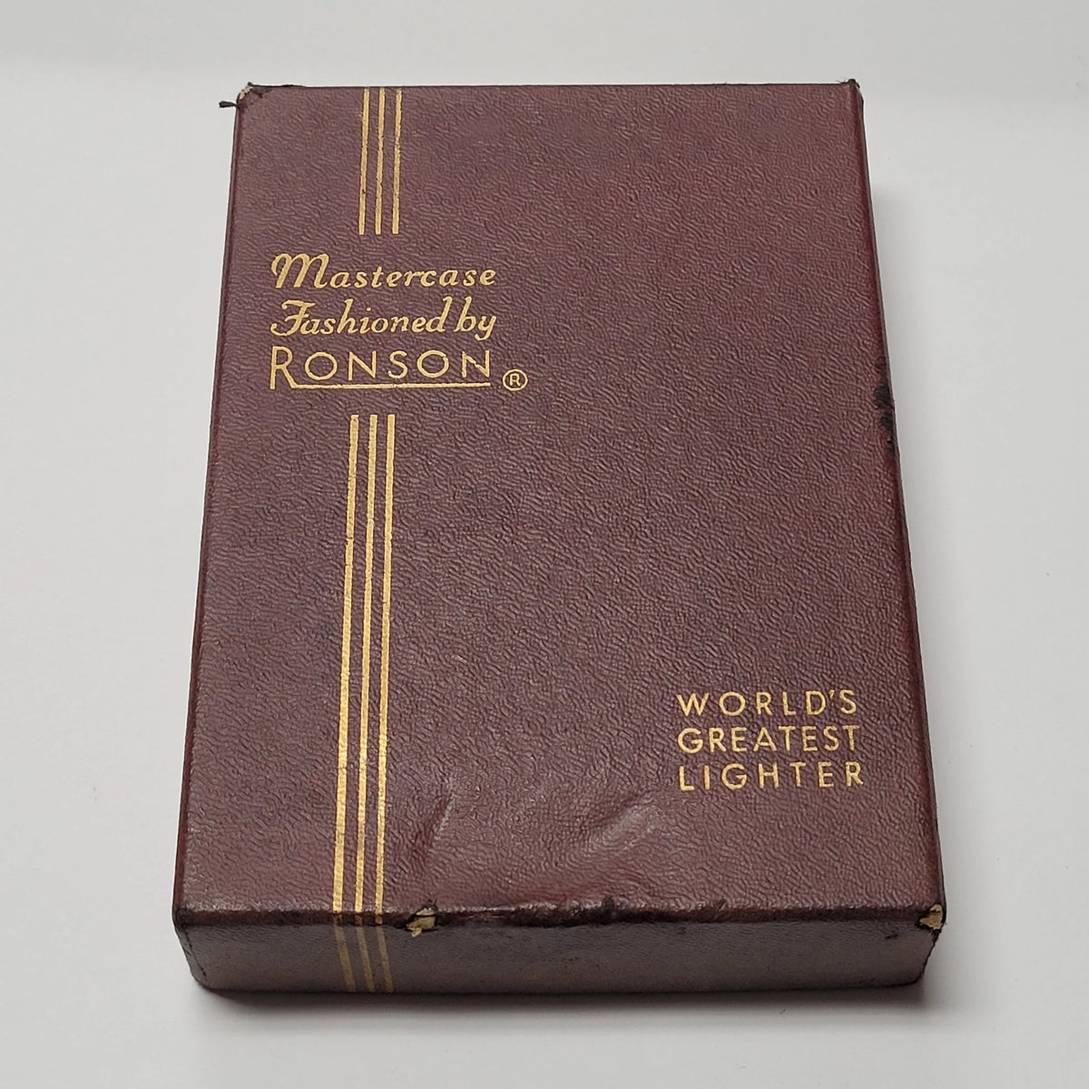 1930s Ronson Mastercase Tortoise Enamel Case-Lighter