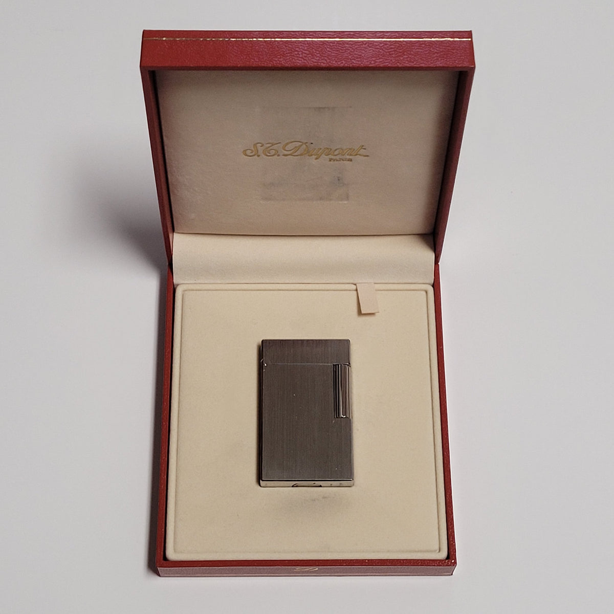 S.T. Dupont Ligne 1 Brushed Palladium Plated Lighter