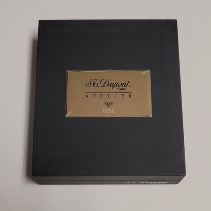S.T. Dupont Le Grand Sunburst Brown / Gold Lacquer Lighter