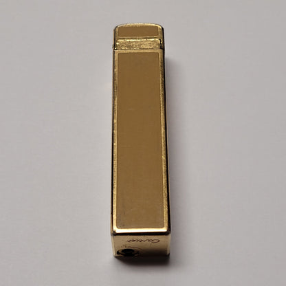 Cartier Cube Gold Plated Yellow Lacquer Lighter