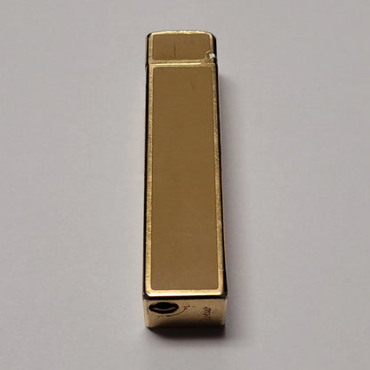 Cartier Cube Gold Plated Yellow Lacquer Lighter