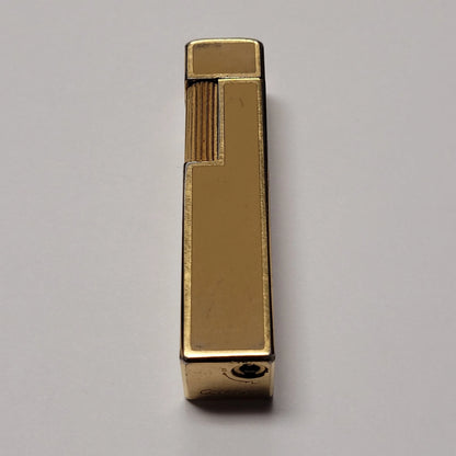 Cartier Cube Gold Plated Yellow Lacquer Lighter