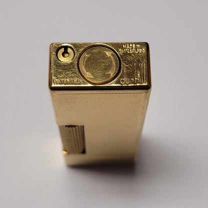 1960s Alfred Dunhill Rollagas Gold Plated Barley Lighter