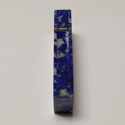 Vintage Malachite Blue & White Butane Lighter