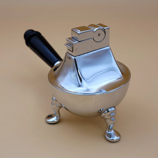 1950s A.S.R. Heritage Chrome Table Lighter