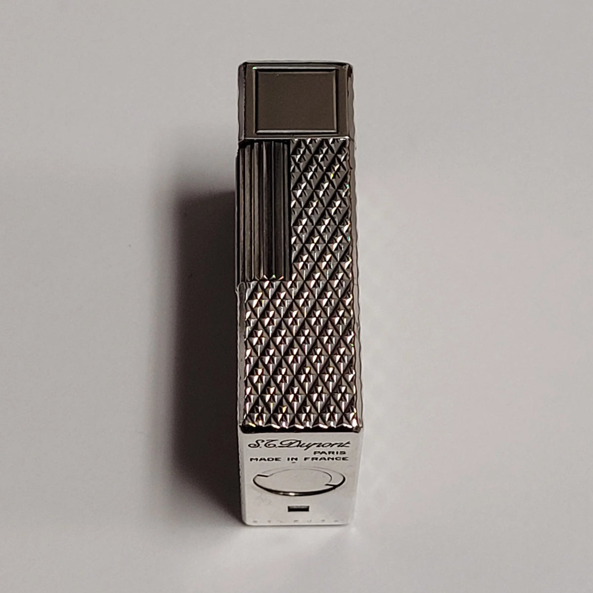 S.T. Dupont Ligne 1 Silver Plated Firehead Lighter