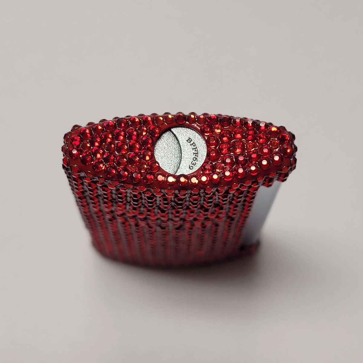 S.T. Dupont Minijet Red Swarovski Crystals Lighter