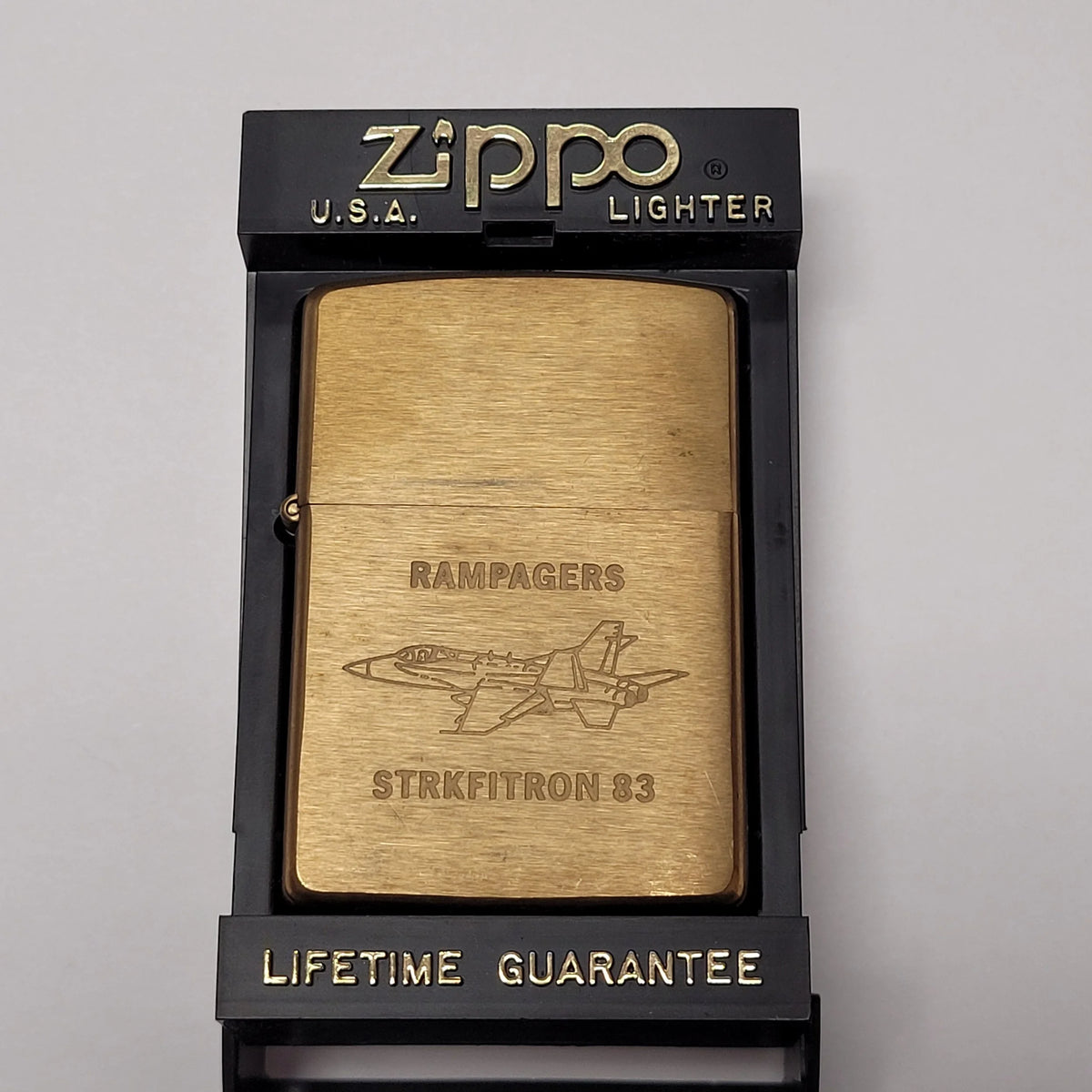 1994 Zippo Military Rampagers Strike Fighter Squadron Lighter