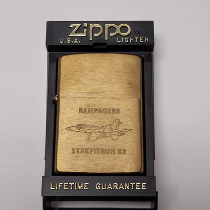 1994 Zippo Military Rampagers Strike Fighter Squadron Lighter