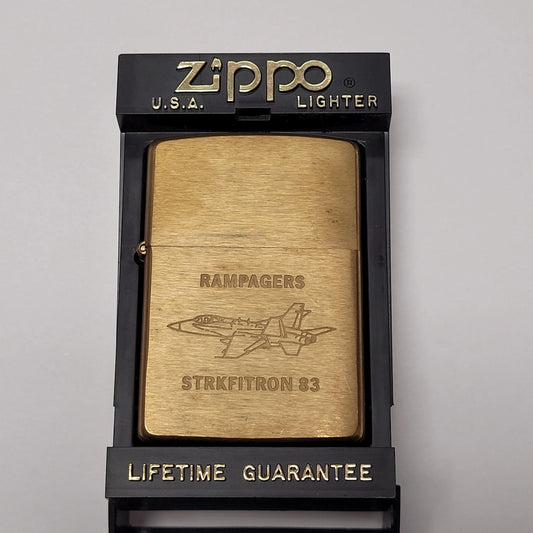 1994 Zippo Military Rampagers Strike Fighter Squadron Lighter