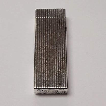 Alfred Dunhill Rollagas Columns & Silver Plated Lighter