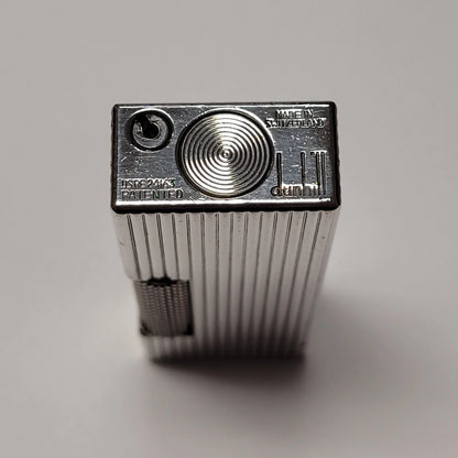 Alfred Dunhill Rollagas Columns & Silver Plated Lighter