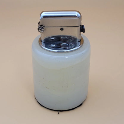 1930s Thorens Marble Semi-Automatic Table Lighter