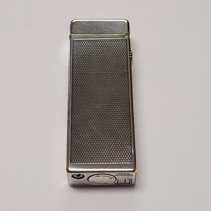 1960s Dunhill Rollagas Silver Plated Barley Lighter