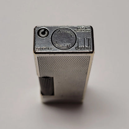 1960s Dunhill Rollagas Silver Plated Barley Lighter