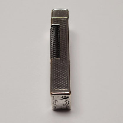 1960s Dunhill Rollagas Silver Plated Barley Lighter