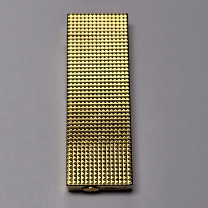 Alfred Dunhill Slimline Gold Plated Hobnail Lighter
