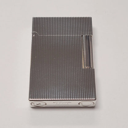 S.T. Dupont Ligne 2 Silver Plated Lines Lighter