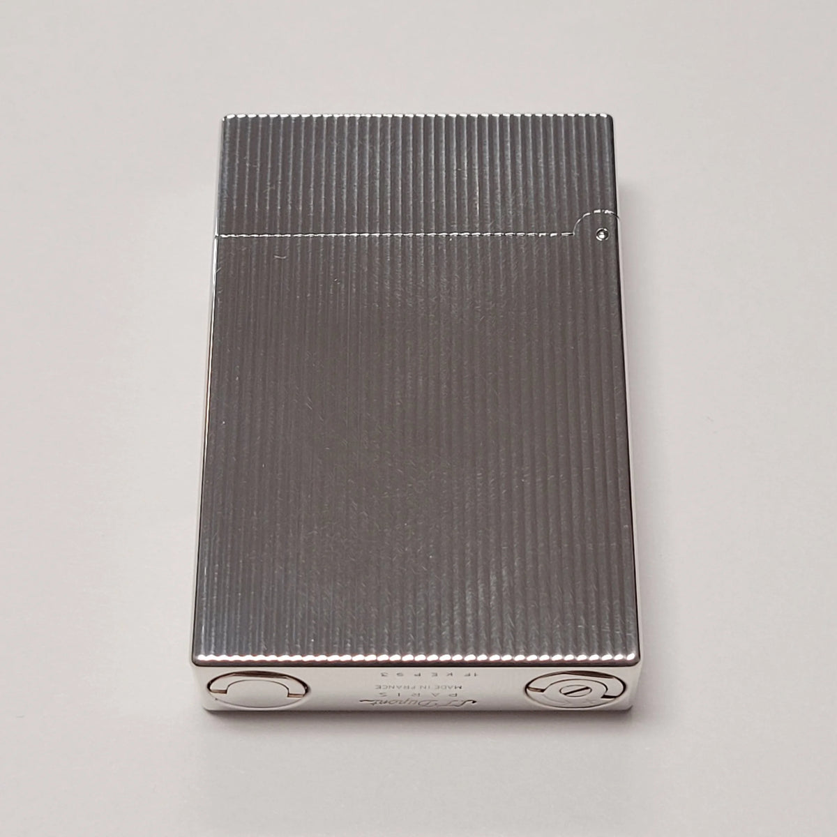 S.T. Dupont Ligne 2 Silver Plated Lines Lighter
