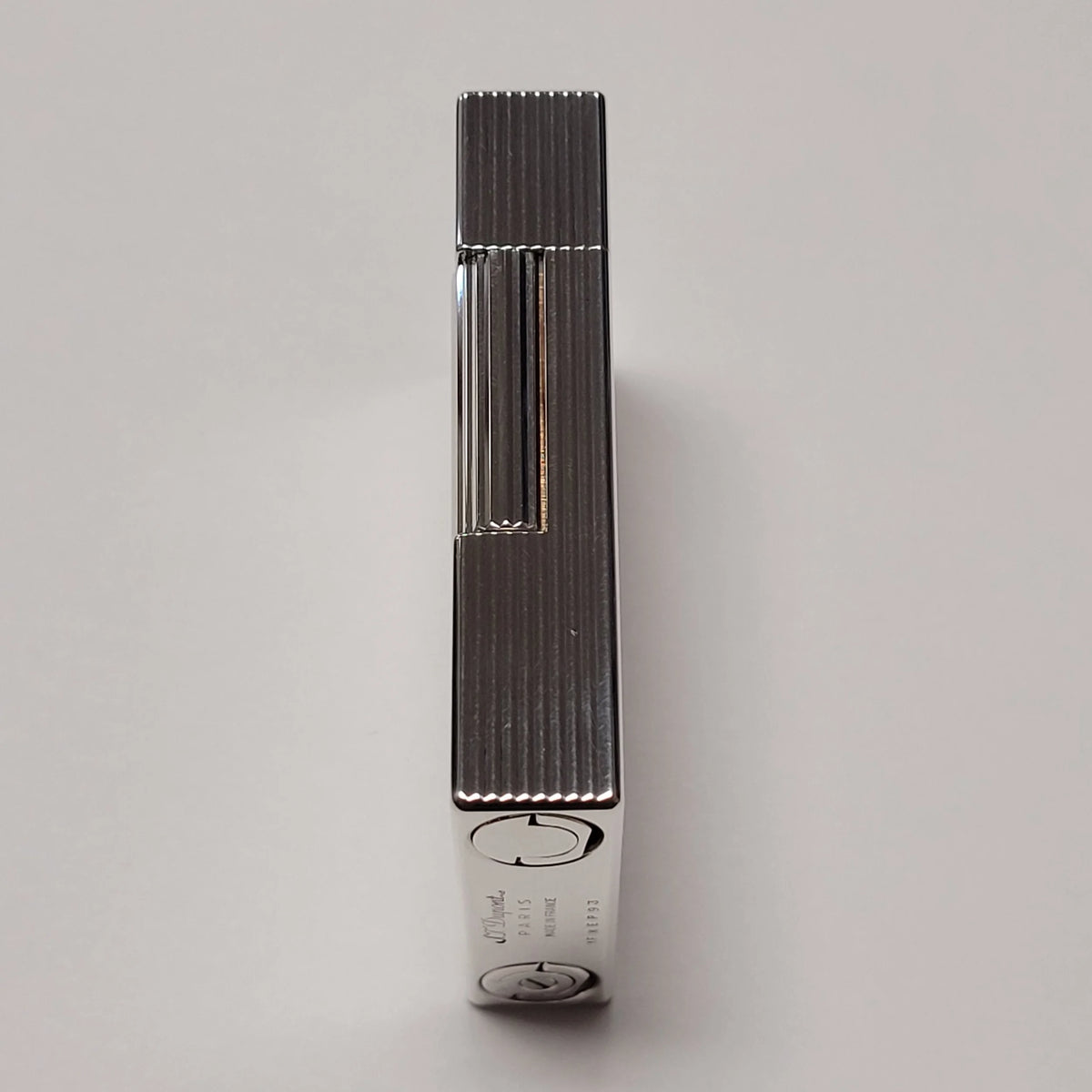 S.T. Dupont Ligne 2 Silver Plated Lines Lighter