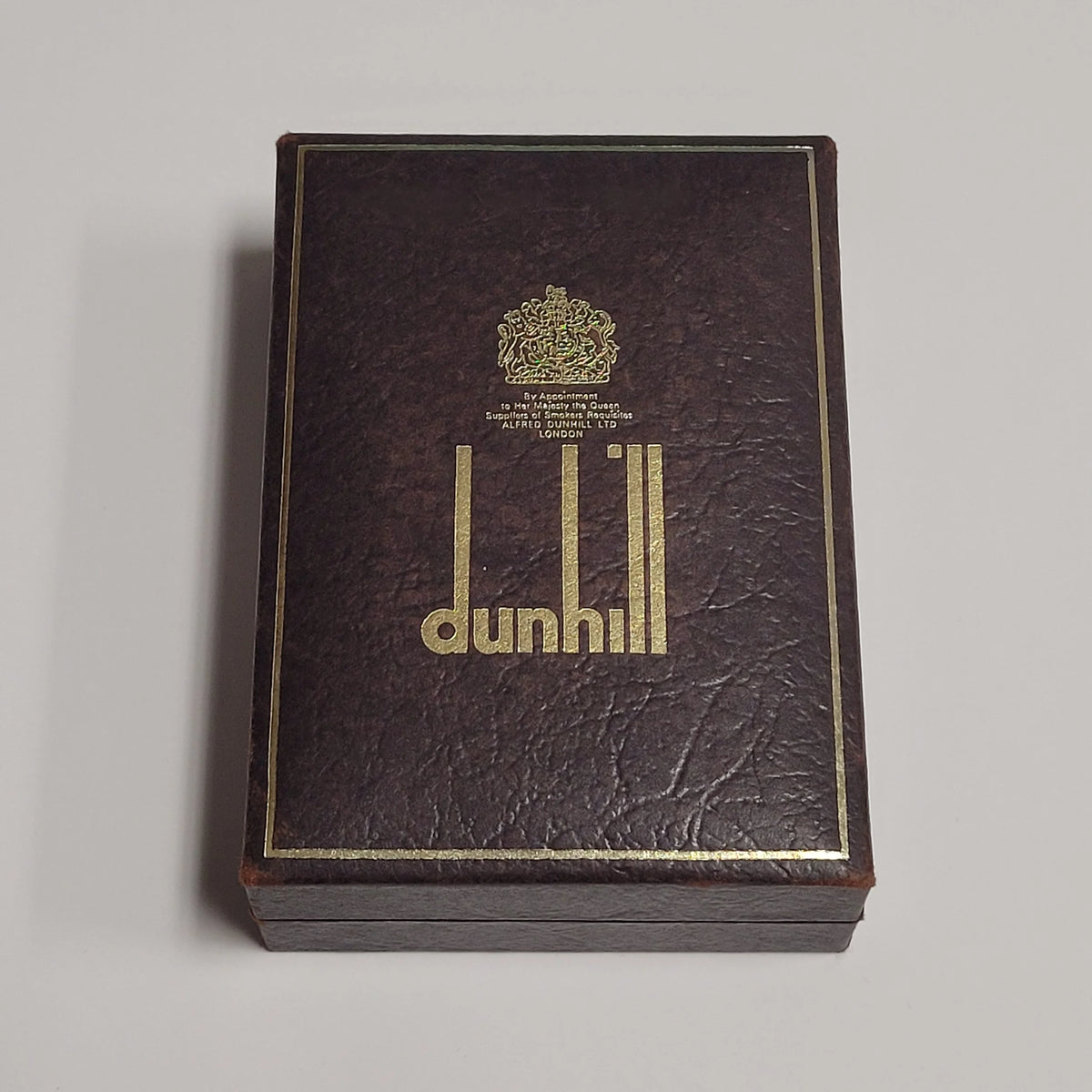 Alfred Dunhill Rollagas Gold Plated & Florentine Lighter