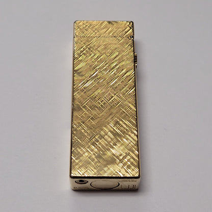 Alfred Dunhill Rollagas Gold Plated & Florentine Lighter