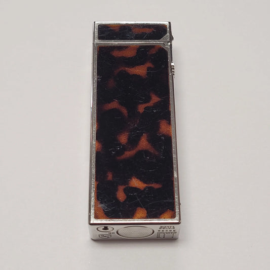 Alfred Dunhill Rollagas Palladium & Tortoise Lacquer Lighter