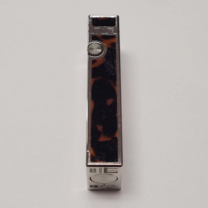 Alfred Dunhill Rollagas Palladium & Tortoise Lacquer Lighter