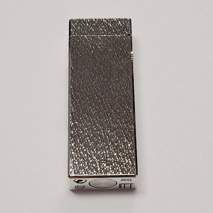 Alfred Dunhill Rollagas Silver Plated & Fine Bark Lighter