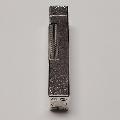 Alfred Dunhill Rollagas Silver Plated & Fine Bark Lighter