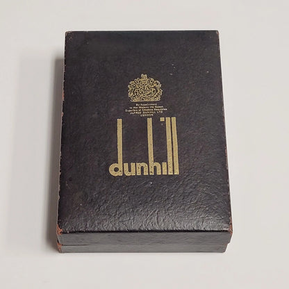 Alfred Dunhill Rollagas Gold Plated & Square Tartan Lighter