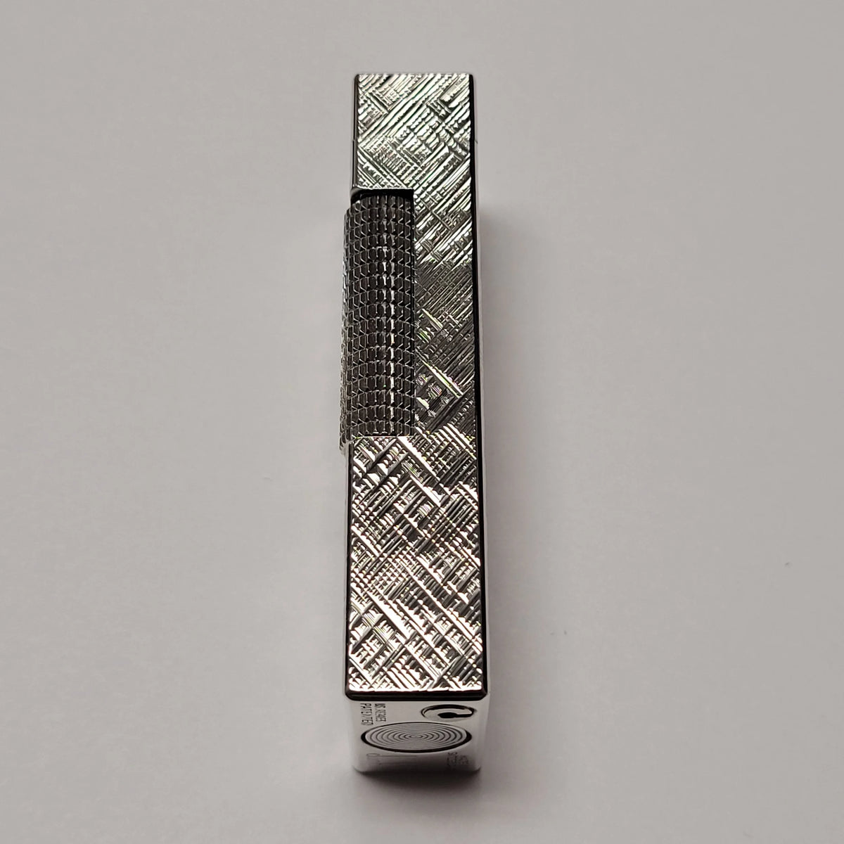 Alfred Dunhill Rollagas Silver Plated & Florentine Lighter