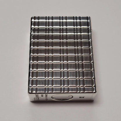 S.T. Dupont Ligne 1 Silver Plated & Square Tartan Lighter