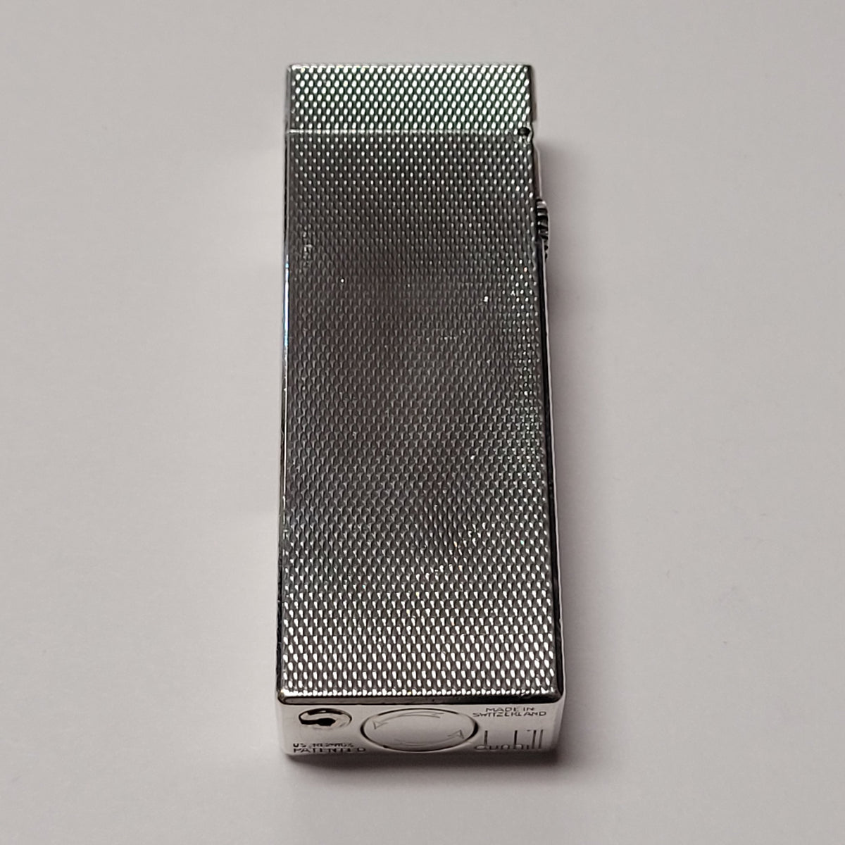 Alfred Dunhill Rollagas Silver Plated & Barley Lighter