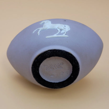 1960s Ronson Wedgwood Purple Table Lighter
