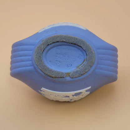 1960s Ronson Wedgwood Ulysses Blue Table Lighter