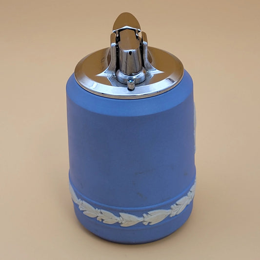 1950s Ronson Wedgwood Julius Caesar Table Lighter