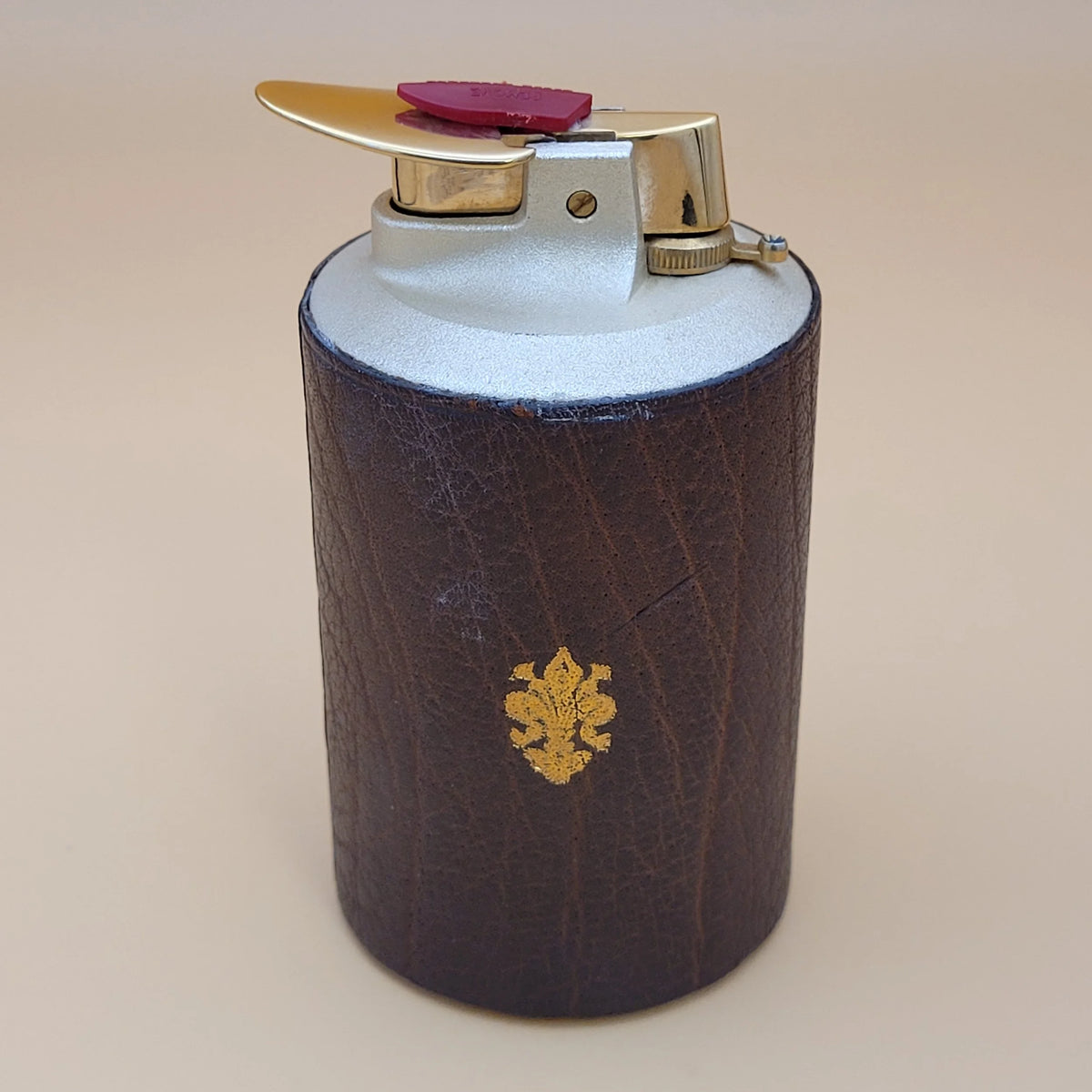 Ronson Varaflame Saturn Leather Table Lighter