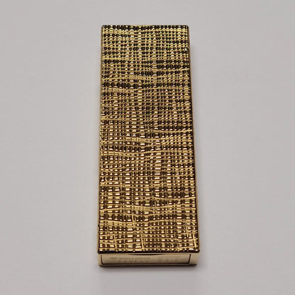Alfred Dunhill Gemline Gold Plated Distorted Hobnail Lighter